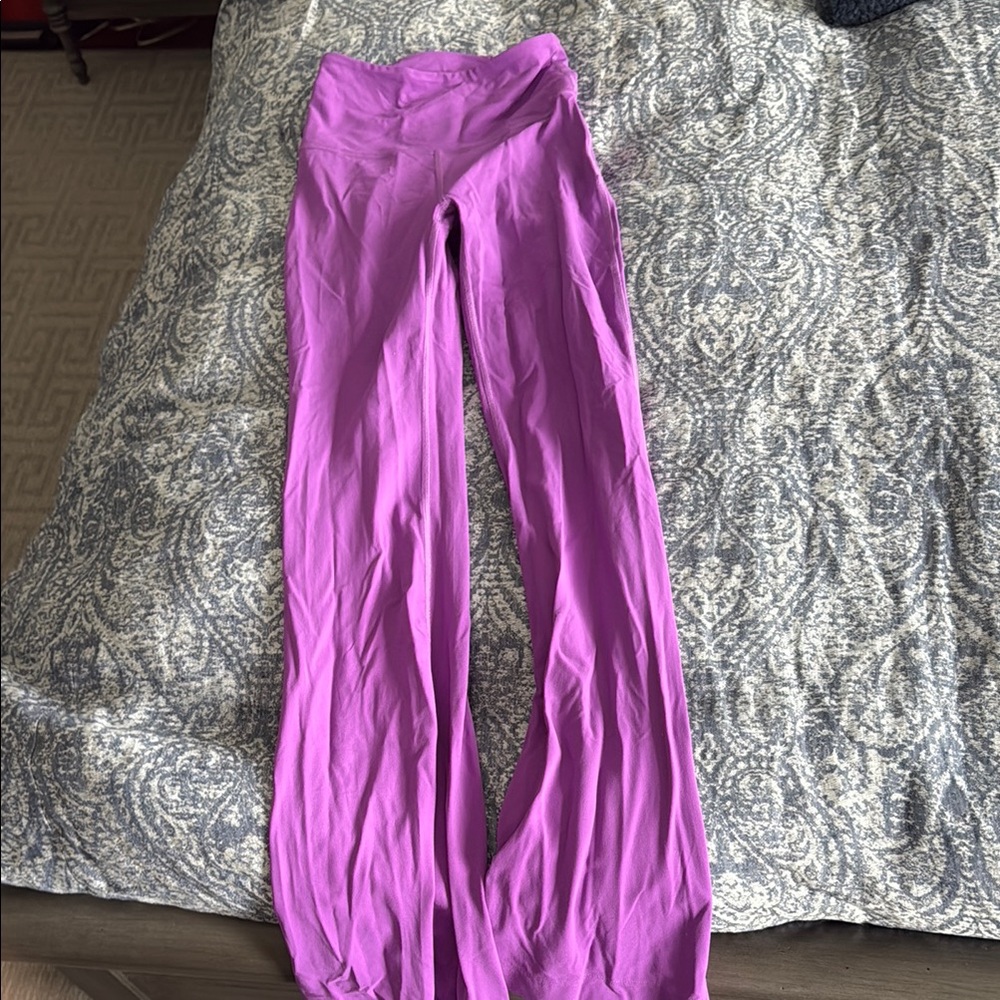 Lululemon Purple Flare Leggings